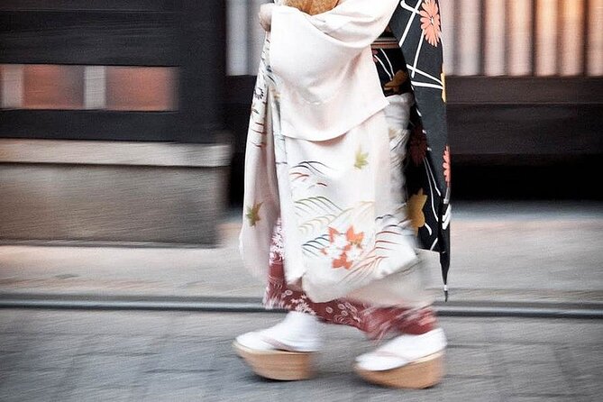 Kyoto Gion Cultural Walk & Geisha Show with Dining Options - Meeting a maiko at Miyagawasuji