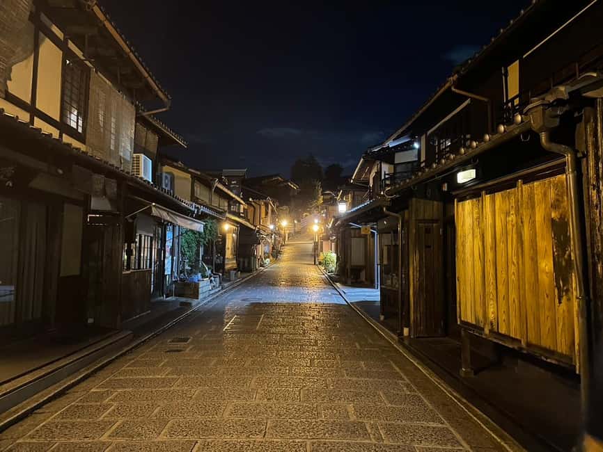 Kyoto: Gion & Geisha District Night Time Walking Tour - Yasui-Konpiragu and the Power Stone ritual