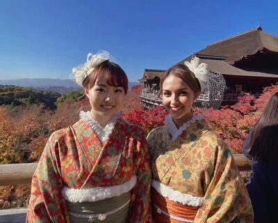 Kyoto Gion Kiyomizudera Kimono Yukata Hairstyle | Photoshoot