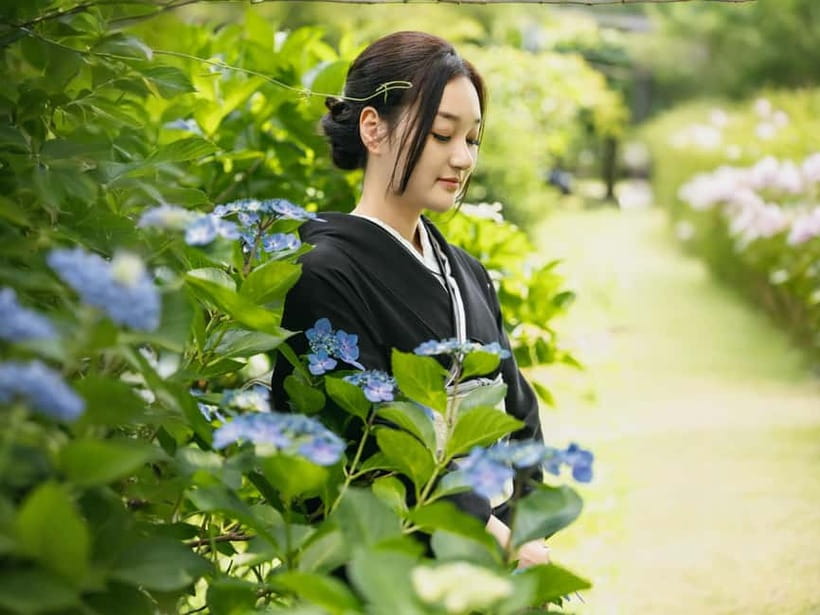 Kyoto Gion Kiyomizudera Kimono Yukata Hairstyle | Photoshoot - Exploring Kiyomizudera in kimono