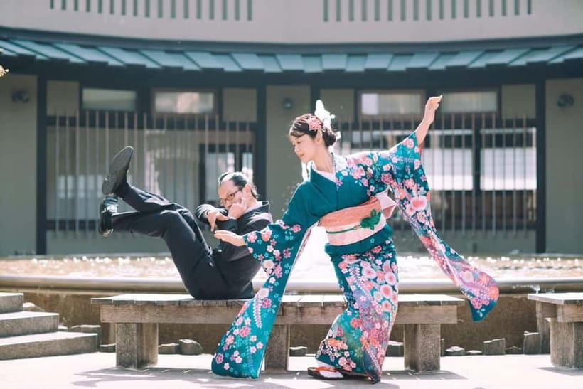 Kyoto Gion Kiyomizudera Kimono Yukata Hairstyle | Photoshoot - What the professional photoshoot adds
