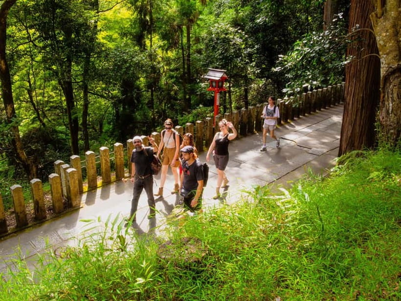 Kyoto: Hike and Hot Springs in Kurama - Leaving Kyoto by train at Demachiyanagi Station