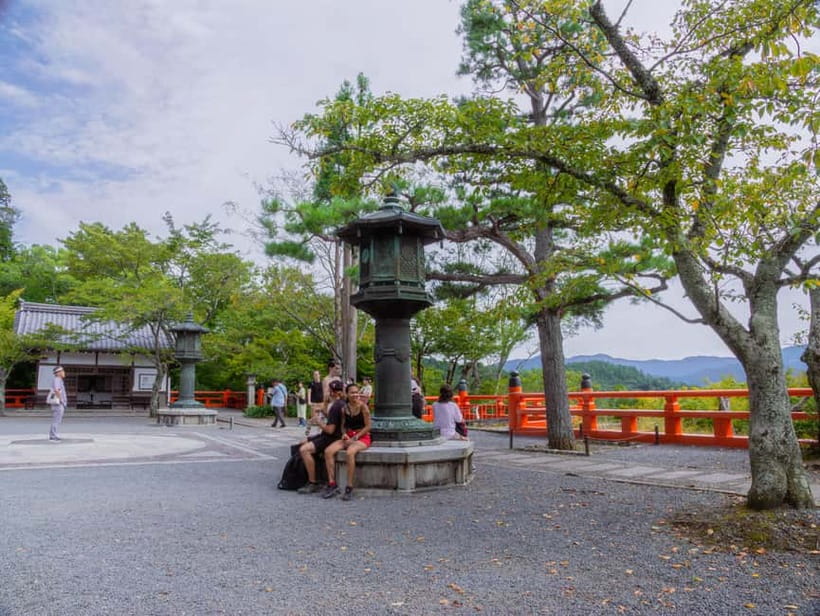 Kyoto: Hike and Hot Springs in Kurama - Kurama Temple at the mountaintop