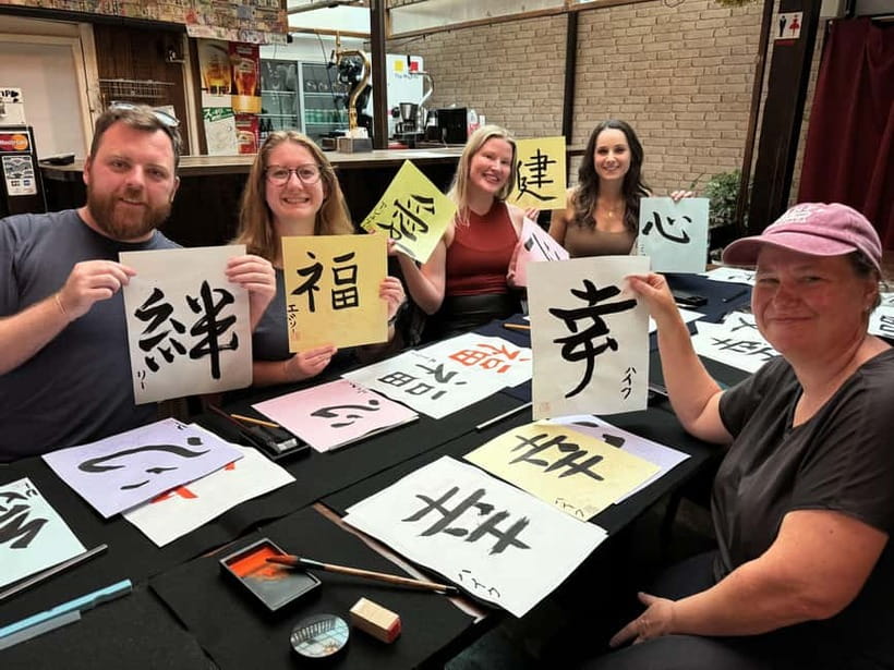 Kyoto: Japanese Calligraphy Workshop - First Lesson: The Meaning and History of Shodo