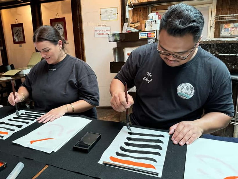 Kyoto: Japanese Calligraphy Workshop - Creating Your Own Kanji Artwork