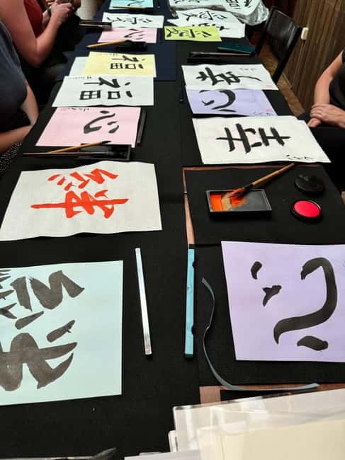 Kyoto: Japanese Calligraphy Workshop - Writing Your Name in Japanese