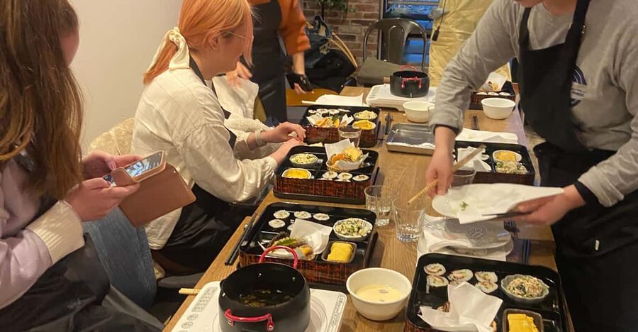 Kyoto: Japanese Washoku Bento Small Group Cooking Class - Knife skills and the Japanese approach to cooking