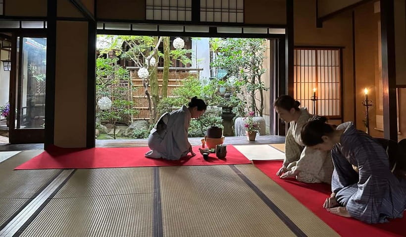 Kyoto: Kimono and Tea Ceremony Experience at Cultural Asset - Photographing the gardens and old rooms