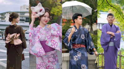 Kyoto Kimono Rental Experience (Optional Exquisite Hair Styling/Japanese Makeup/Photography) (Ookini Kiyomizu-dera Main Store)