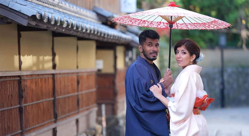 Kyoto Kimono Rental mimosa ｜Kimono/Yukata Rental Couple Plan - Why the Higashiyama location works so well