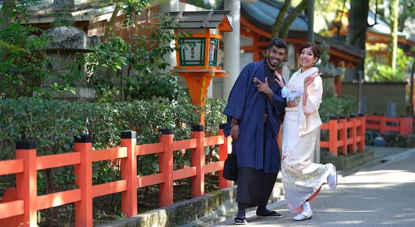 Kyoto Kimono Rental mimosa ｜Kimono/Yukata Rental Couple Plan - Dressing at Mimosa, and what first-timers should know