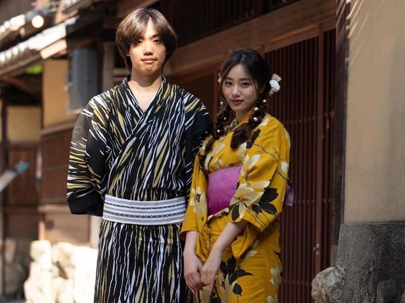 Kyoto Kimono Rental mimosa ｜Kimono/Yukata Rental Couple Plan - Who will get the most from this rental