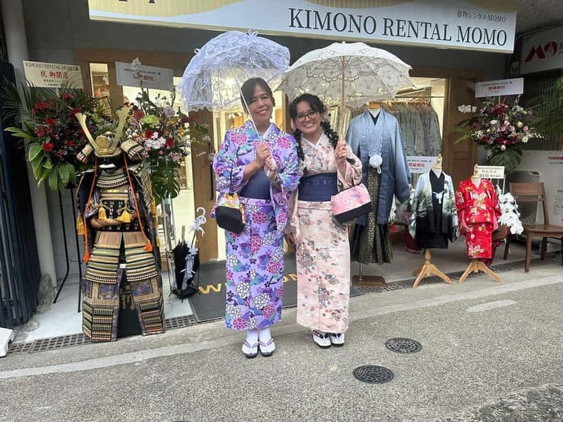 Kyoto: Kimono Rental with Hairstyling and Accessories - What this Kyoto kimono experience really offers