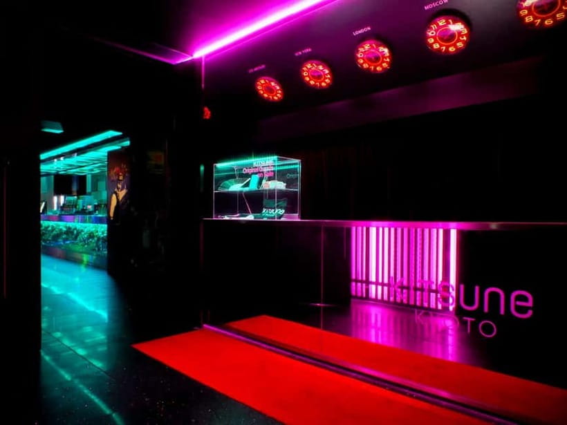 Kyoto: KITSUNE Nightclub Admission Ticket with Drink - Two floors, two ways to spend the night