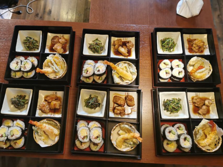 Kyoto: Morning Japanese Bento Cooking Class - Starting at Cooking Sun in Central Kyoto