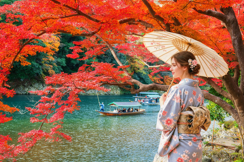 [Kyoto & Nara Day Tour] Sagano Scenic Railway & Nara Park & Fushimi Inari Taisha Thousand Torii Gates & Togetsukyo Bridge & Bamboo Grove & Kimono Forest (Departing from Osaka) - A three-stop day from Osaka