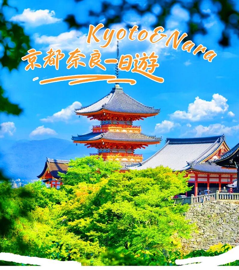 Kyoto Nara Day Trip │ Kiyomizu-dera Temple + Fushimi Inari-taisha Shrine + Nara Park (Departing from Osaka/Kyoto) - A full day, with the hard travel planning taken care of