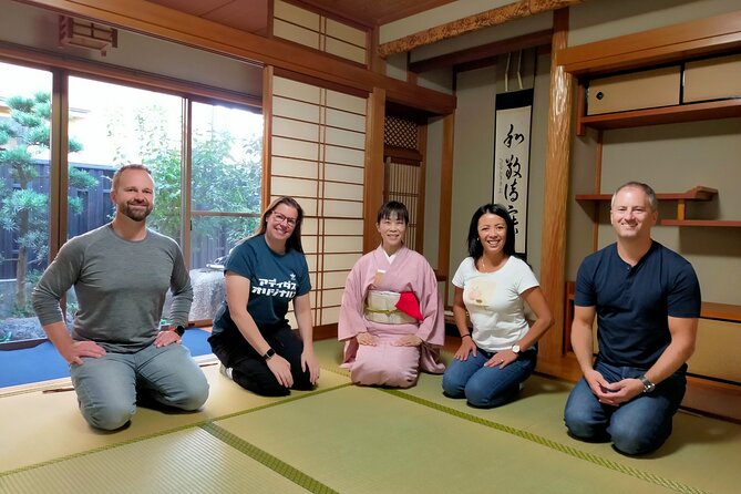 Kyoto near Fushimiinari Wagashi making&Small Group Tea Ceremony - Learning the Rules Before Entering the Tea Room