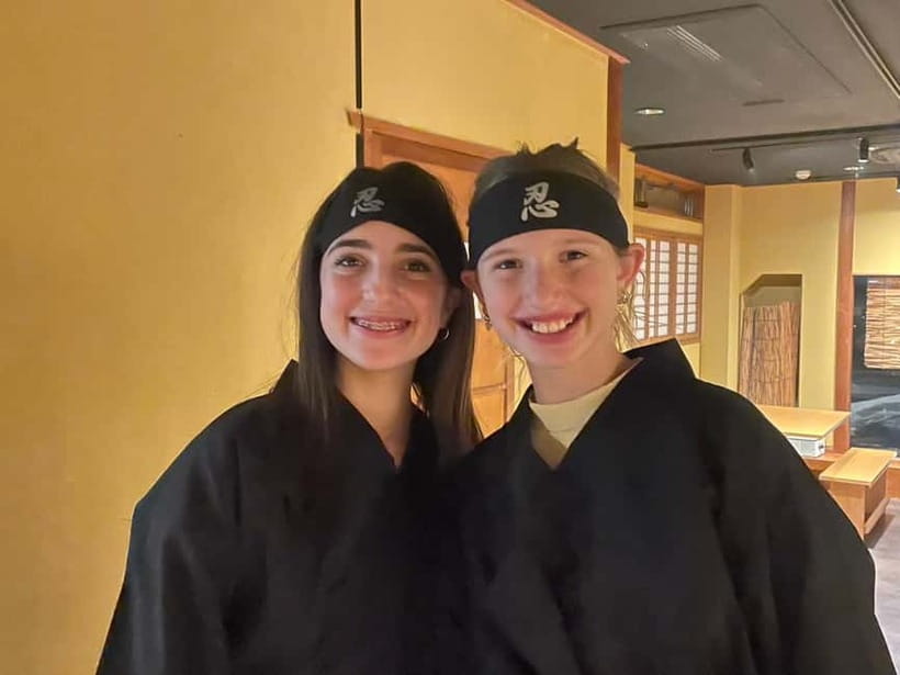 Kyoto: Ninja Experience Cafe Kyoto Gion - Key points to know before you book