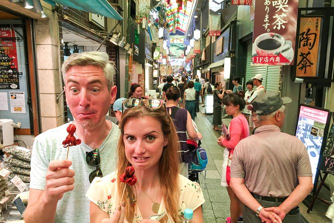 Kyoto Nishiki Market Food and Culture Walking Tour - Learning shrine customs at Nishiki Tenmangu