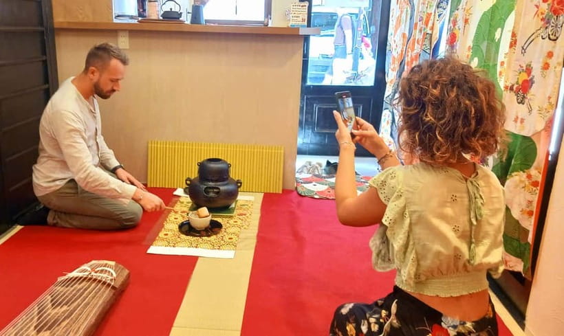 Kyoto: Nishiki Market Tea Ceremony with Koto Performance - Optional Kimono Photos And Koto Lesson