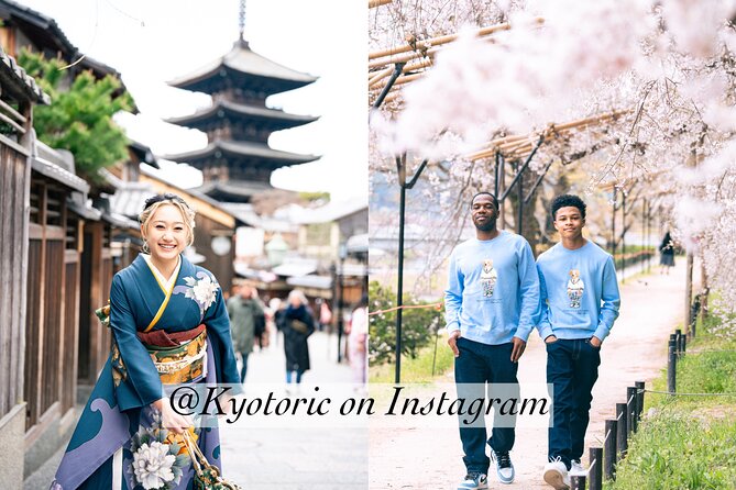 Kyoto Photo Shoot by Professional Photographer (77K Followers) - How the 50-minute route may unfold