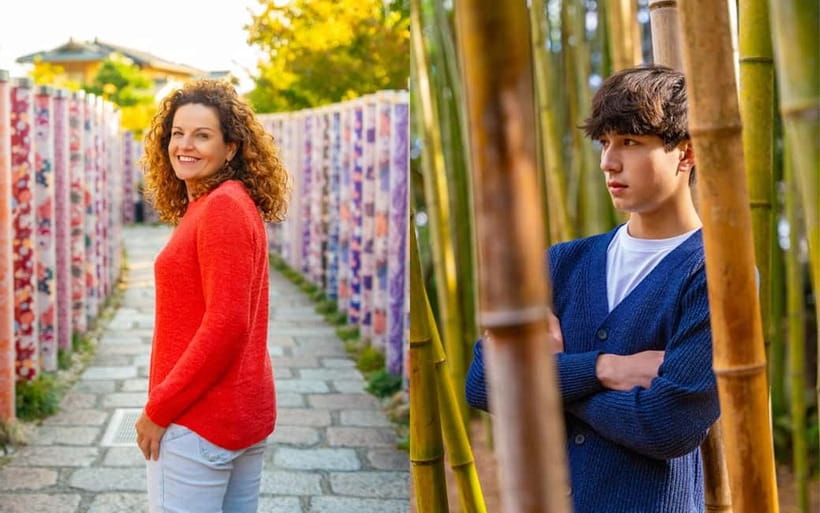 Kyoto: Private Photoshoot Experience in Arashiyama Bamboo - Kimono Forest for color and pattern