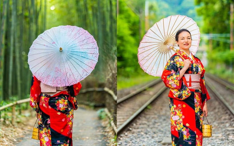 Kyoto: Private Photoshoot Experience in Arashiyama Bamboo - How the photographer helps you look natural