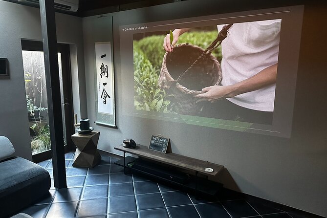 KYOTO: Private Tea Ceremony in Hidden Townhouse (Kid-Friendly) - Tea plantation footage sets the scene