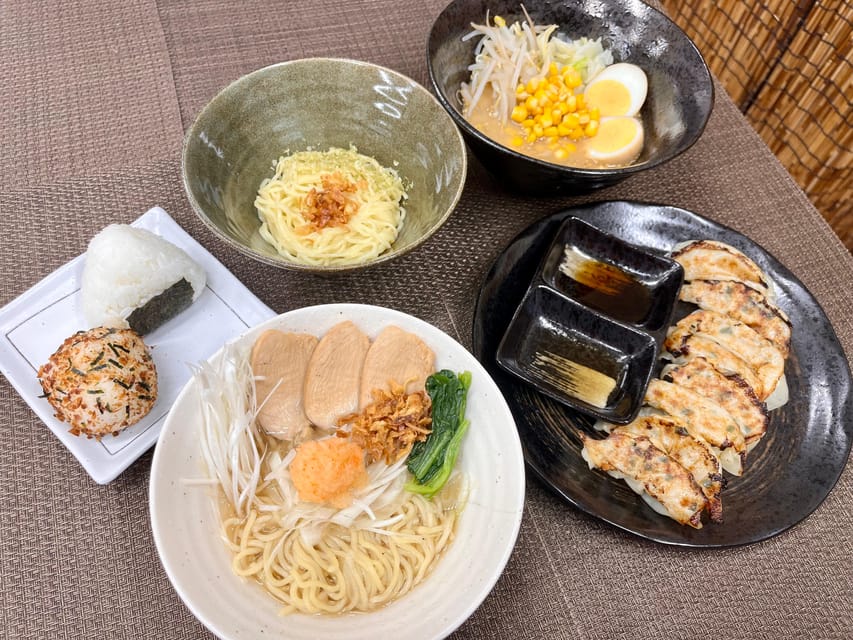 Kyoto: Ramen, Gyoza, and Onigiri Cooking Class - A practical Kyoto food class in 90 minutes