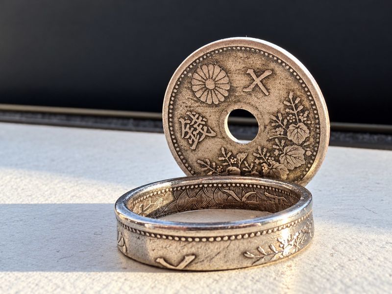Kyoto: Ring Making Workshop : Vintage Japanese Coin Ring - A one-hour craft break in central Kyoto