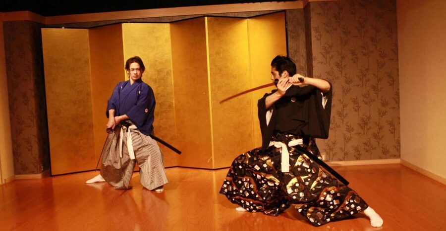 Kyoto: Samurai Kenbu Traditional Sword Dancing Show - Kyoto’s samurai show is more graceful than combative