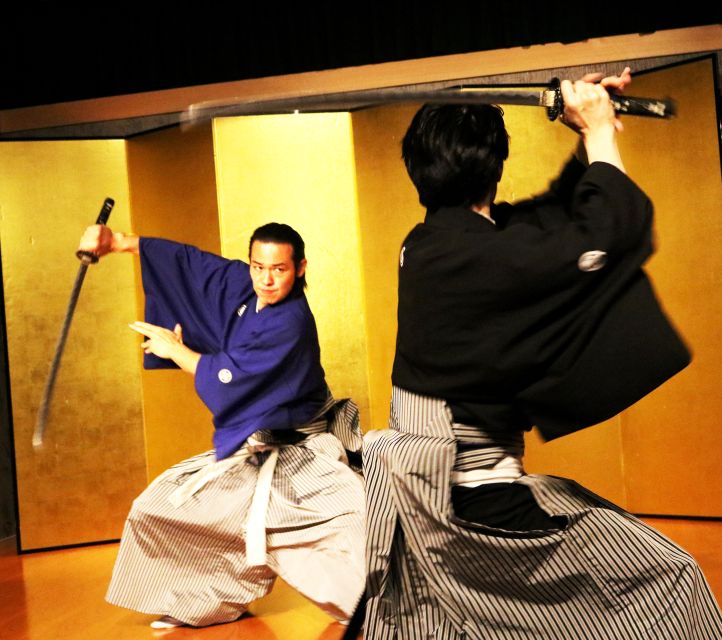Kyoto: Samurai Kenbu Traditional Sword Dancing Show - Short stories bring samurai culture onto the stage