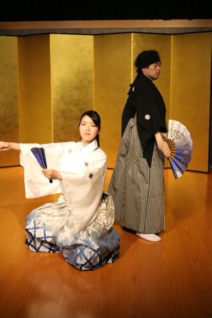Kyoto: Samurai Kenbu Traditional Sword Dancing Show - English narration gives the show useful context