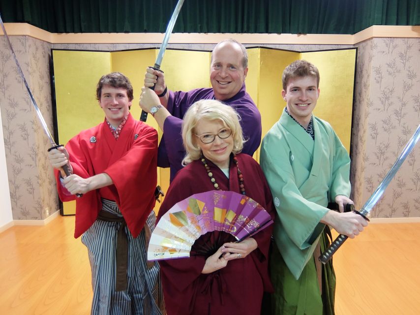 Kyoto: Samurai Sword Class by Experts in Traditional Arts - Why Kenbu is different from sword fighting