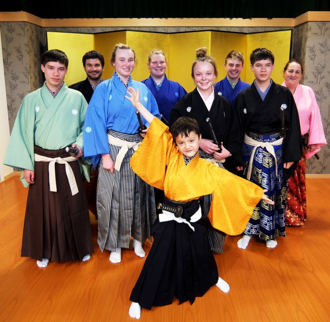 Kyoto: Samurai Sword Class by Experts in Traditional Arts - The Kenbu performance puts the lesson in context
