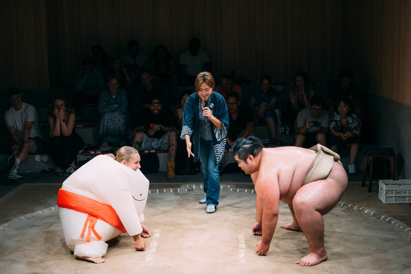 Kyoto: Sumo Experience (with Live Show & Audience Challenge) - The Audience Challenge: Fun, but Not Guaranteed