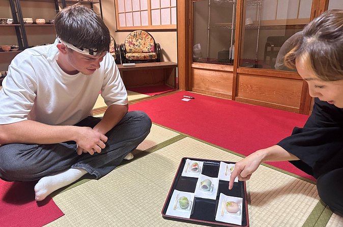 Kyoto Tea Ceremony and Samurai Photo Session - Seasonal wagashi and the taste of Kyoto