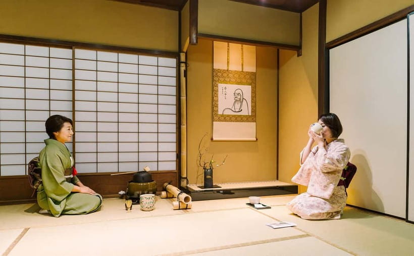 Kyoto: Tea Ceremony in 100-year-old Kyo-Machiya Townhouse - Entering the machiya near Kyoto Gosho