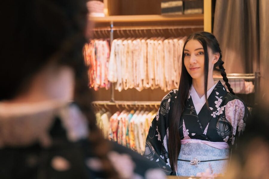 Kyoto: Tea Ceremony with Kimono and Photoshoot - Making matcha and enjoying Japanese sweets