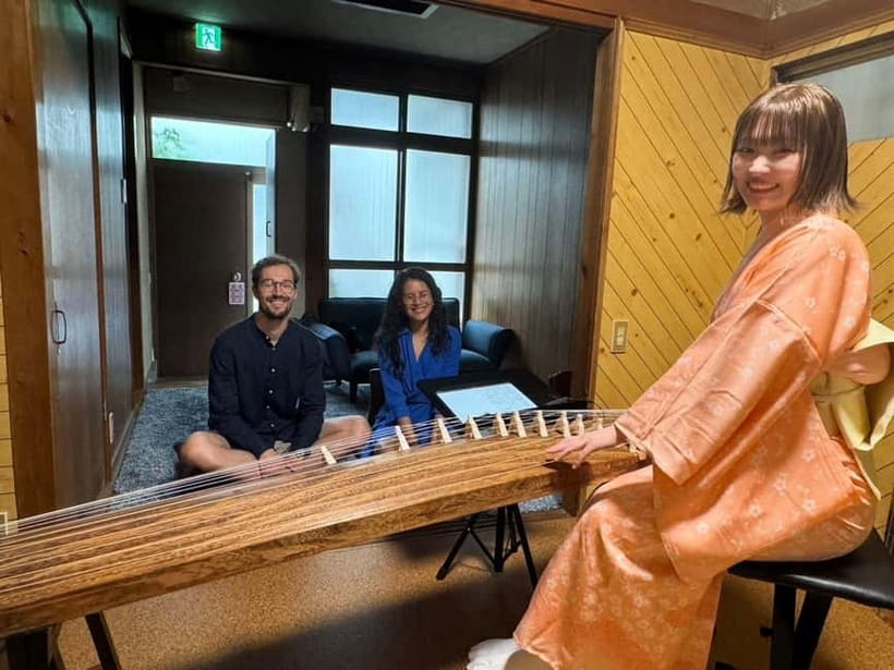 Kyoto: Traditional Concert at Townhouse or Bathhouse - Q&A, Photos, and the Koto Workshop