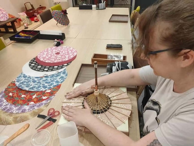 Kyoto: Traditional Mini Umbrella Making Workshop - Key points to know before booking