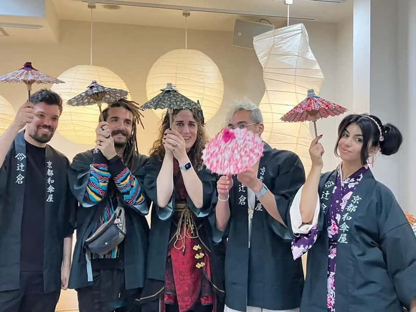 Kyoto: Traditional Mini Umbrella Making Workshop - What you take home for the $70 price