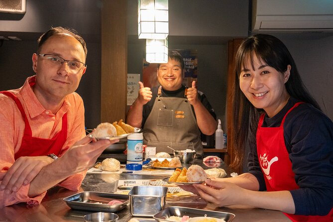 Kyoto Udon and Tempura Cooking Class with Professional Chefs - Kneading, rolling, and cutting your noodles