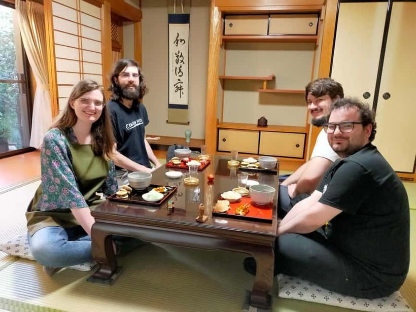 Kyoto: Wagashi (Japanese sweets) Cooking near Fushimiinari - Making mochi, dango, and dorayaki