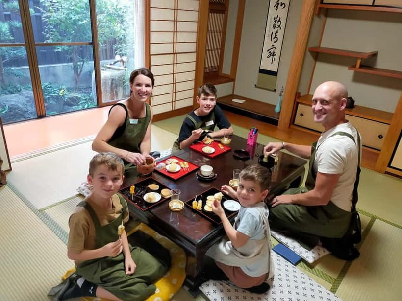 Kyoto: Wagashi (Japanese sweets) Cooking near Fushimiinari - The matcha lesson and garden-view tasting