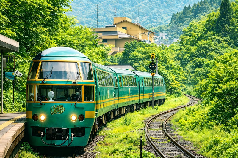 Kyushu One-Day Tour: Yufuin no Mori Train & Yufuin Town & Nyoirin-ji Temple & Dazaifu & Hell Hot Springs (Departing from Fukuoka) - Choose your day: train and shrine, or temples and hot springs