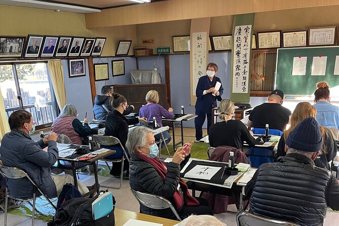 Let's experience calligraphy in YANAKA, Taito-ku, TOKYO !! - Price, Group Value, and Cancellation Rules
