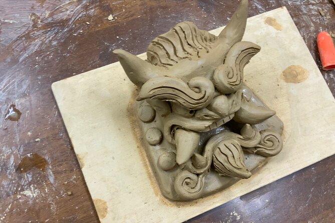 Let's make only one original onigawara in the world!! - The first stage: learning why the demon protects the roof