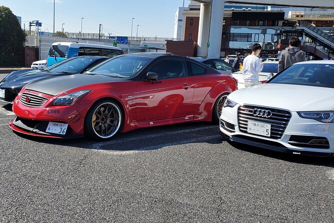 Luxury van Ride to famous car meet up spot Daikoku - The car you ride in matters